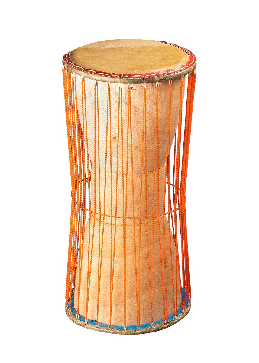 Dondo Talking Drum with stick - NaturalDondo Talking Drum with stick - Natural  